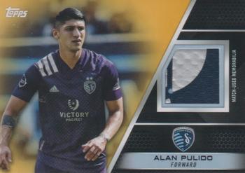 2022 Topps MLS - Relics Gold #R-PU Alan Pulido Front