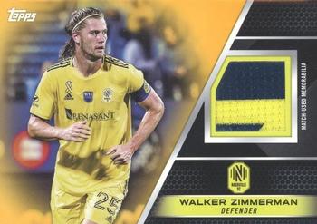 2022 Topps MLS - Relics Gold #R-WZ Walker Zimmerman Front