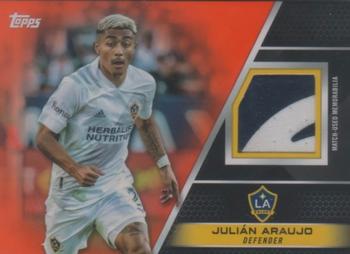 2022 Topps MLS - Relics Orange #R-JA Julián Araujo Front