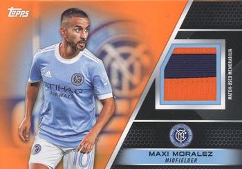 2022 Topps MLS - Relics Orange #R-MM Maxi Moralez Front