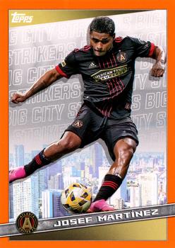 2022 Topps MLS - Big City Strikers Orange #BCS-1 Josef Martínez Front