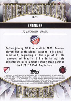 2022 Topps MLS - International Players #IP-23 Brenner Back