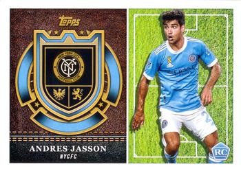 2022 Topps MLS - Scholarly #S-1 Andres Jasson Front