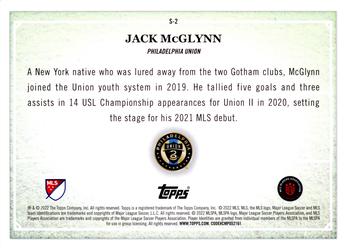2022 Topps MLS - Scholarly #S-2 Jack McGlynn Back