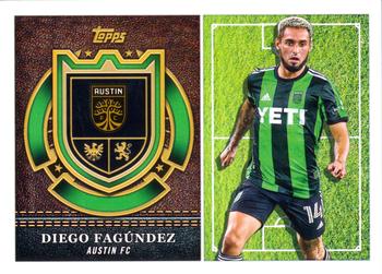 2022 Topps MLS - Scholarly #S-13 Diego Fagúndez Front