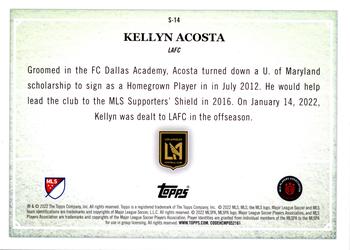 2022 Topps MLS - Scholarly #S-14 Kellyn Acosta Back
