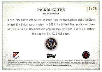 2022 Topps MLS - Scholarly Orange #S-2 Jack McGlynn Back