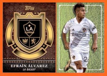 2022 Topps MLS - Scholarly Orange #S-16 Efraín Álvarez Front