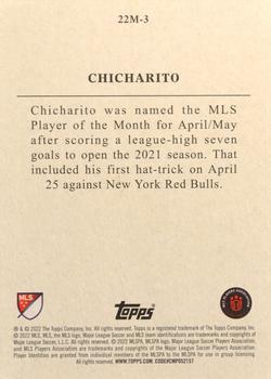2022 Topps MLS - Topps 22 Minis #22M-3 Chicharito Back