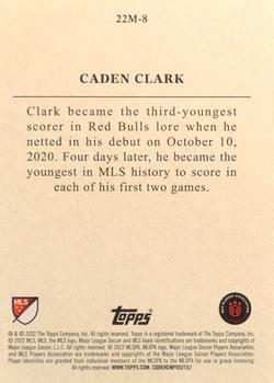 2022 Topps MLS - Topps 22 Minis #22M-8 Caden Clark Back