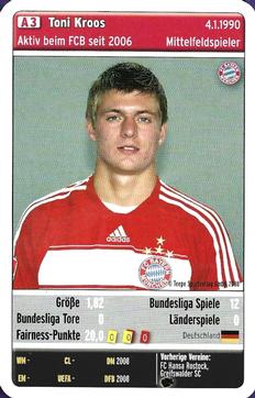 2008-09 Teepe Sportverlag FC Bayern München Quartett #A3 Toni Kroos Front