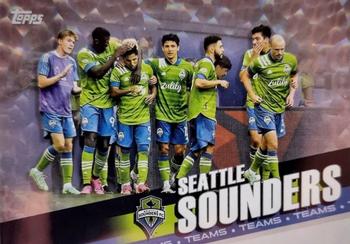 2022 Topps MLS - Icy White Foil #50 Seattle Sounders Front