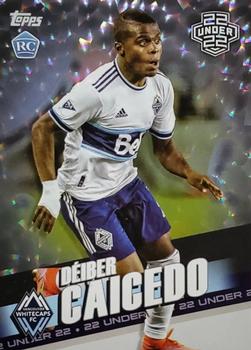 2022 Topps MLS - Icy White Foil #169 Déiber Caicedo Front