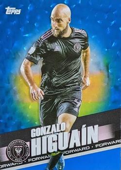 2022 Topps MLS - Icy Blue Foil #61 Gonzalo Higuaín Front
