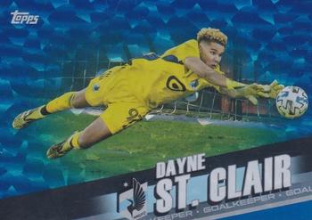 2022 Topps MLS - Icy Blue Foil #67 Dayne St. Clair Front