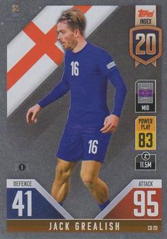 2022-23 Topps Match Attax 101 Road to UEFA Nations League Finals #CD20 Jack Grealish Front