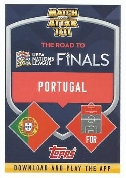 2022-23 Topps Match Attax 101 Road to UEFA Nations League Finals #CD26 Diogo Jota Back