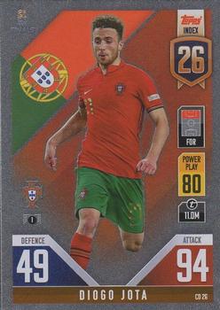 2022-23 Topps Match Attax 101 Road to UEFA Nations League Finals #CD26 Diogo Jota Front