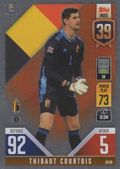 2022-23 Topps Match Attax 101 Road to UEFA Nations League Finals #CD39 Thibaut Courtois Front