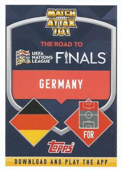 2022-23 Topps Match Attax 101 Road to UEFA Nations League Finals #CD46 Serge Gnabry Back