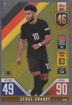 2022-23 Topps Match Attax 101 Road to UEFA Nations League Finals #CD46 Serge Gnabry Front