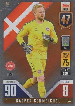 2022-23 Topps Match Attax 101 Road to UEFA Nations League Finals #CD47 Kasper Schmeichel Front
