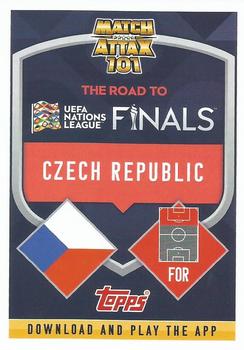 2022-23 Topps Match Attax 101 Road to UEFA Nations League Finals #CD54 Patrik Schick Back