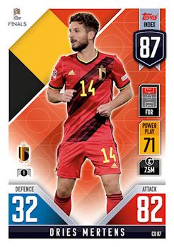 2022-23 Topps Match Attax 101 Road to UEFA Nations League Finals #CD87 Dries Mertens Front