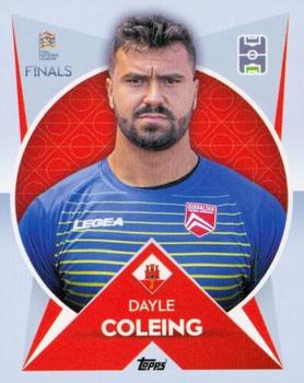 2022-23 Topps Road to UEFA Nations League Finals Sticker Collection #43 Dayle Coleing Front