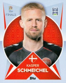 2022-23 Topps Road to UEFA Nations League Finals Sticker Collection #44 Kasper Schmeichel Front
