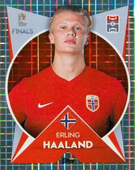 2022-23 Topps Road to UEFA Nations League Finals Sticker Collection #61 Erling Haaland Front