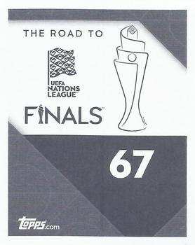 2022-23 Topps Road to UEFA Nations League Finals Sticker Collection #67 Khvicha Kvaratskhelia Back
