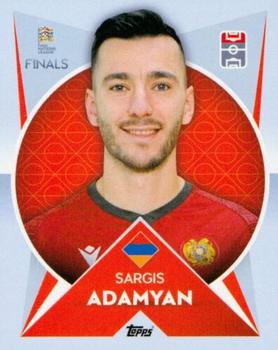 2022-23 Topps Road to UEFA Nations League Finals Sticker Collection #68 Sargis Adamyan Front