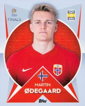 2022-23 Topps Road to UEFA Nations League Finals Sticker Collection #84 Martin Ødegaard Front