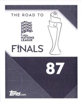 2022-23 Topps Road to UEFA Nations League Finals Sticker Collection #87 Christoph Baumgartner Back