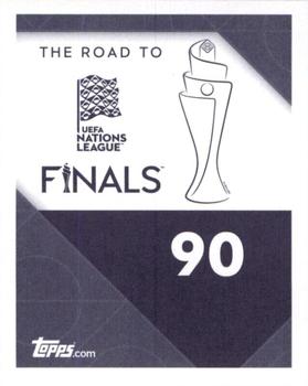 2022-23 Topps Road to UEFA Nations League Finals Sticker Collection #90 Manor Solomon Back