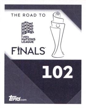 2022-23 Topps Road to UEFA Nations League Finals Sticker Collection #102 Jack Sergeant Back