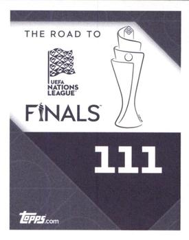 2022-23 Topps Road to UEFA Nations League Finals Sticker Collection #111 Vadim Rata Back