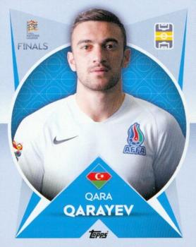 2022-23 Topps Road to UEFA Nations League Finals Sticker Collection #118 Qara Qarayev Front