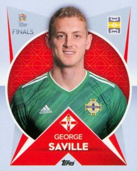 2022-23 Topps Road to UEFA Nations League Finals Sticker Collection #120 George Saville Front