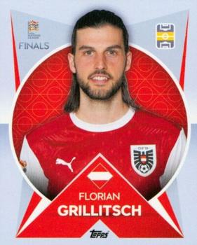2022-23 Topps Road to UEFA Nations League Finals Sticker Collection #125 Florian Grillitsch Front