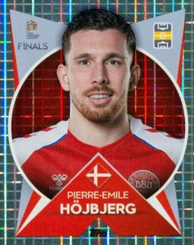 2022-23 Topps Road to UEFA Nations League Finals Sticker Collection #133 Pierre-Emile Höjbjerg Front