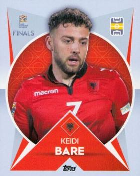 2022-23 Topps Road to UEFA Nations League Finals Sticker Collection #145 Keidi Bare Front