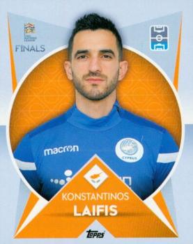 2022-23 Topps Road to UEFA Nations League Finals Sticker Collection #147 Konstantinos Laifis Front