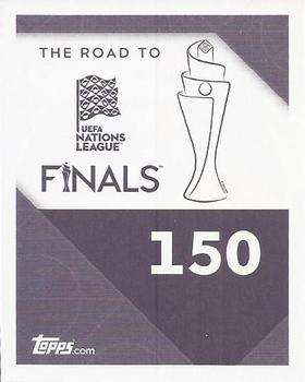 2022-23 Topps Road to UEFA Nations League Finals Sticker Collection #150 Victor Lindelöf Back