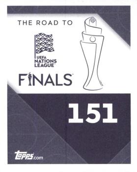 2022-23 Topps Road to UEFA Nations League Finals Sticker Collection #151 Çağlar Söyüncü Back