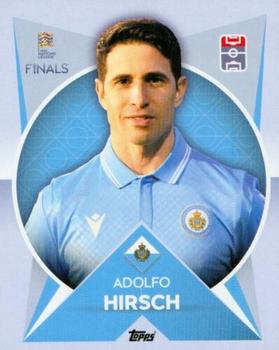2022-23 Topps Road to UEFA Nations League Finals Sticker Collection #169 Adolfo Hirsch Front