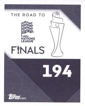 2022-23 Topps Road to UEFA Nations League Finals Sticker Collection #194 Iceland Kit Back