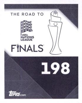 2022-23 Topps Road to UEFA Nations League Finals Sticker Collection #198 Kosovo Kit Back