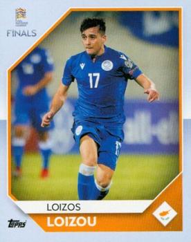 2022-23 Topps Road to UEFA Nations League Finals Sticker Collection #238 Loizos Loizou Front